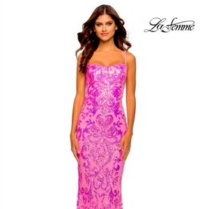 Gorgeous prom dress. Worn once. No alterations.